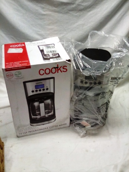 Cook's 12 Cup Programmable Coffee Maker