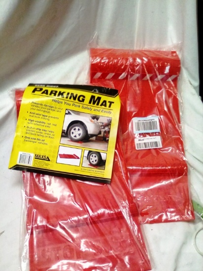 Pair of High Visibility Parking Mats