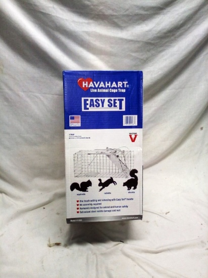 HAVAHart Live Animal Trap 17"x17"x7" for Md Size Animals