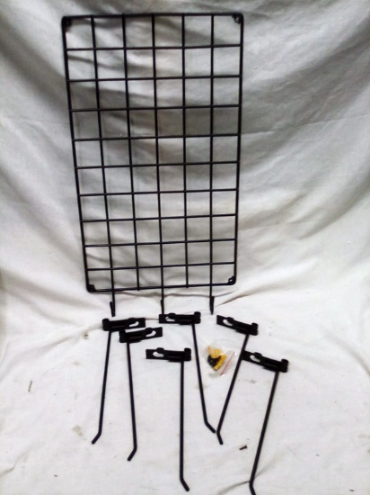 12"x22" Wire Hanging Wall Rack