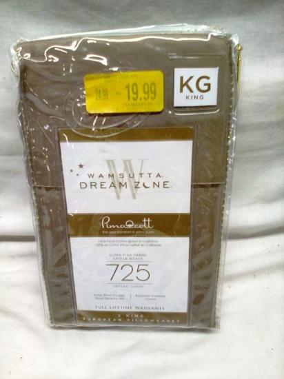 Wamsutta 725 Thread Count Pair of King Pillow Cases