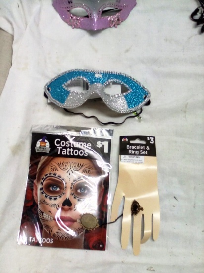 Mask, Tattoo Kit, Ring