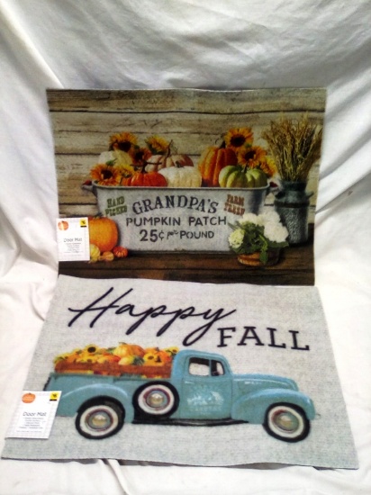 2 Fall 18 X 24" Door Mats