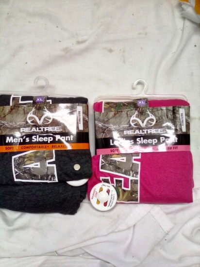 Couples XL Realtree Sleep Pants