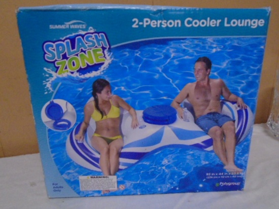 Splash Zone 2-Person Cooler Lounge