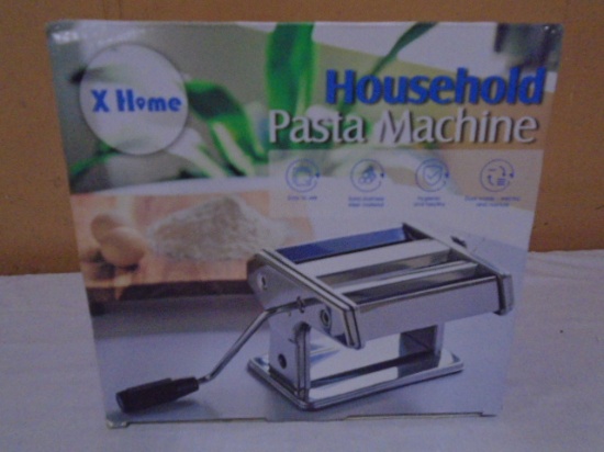 Xhome Household Stainless Steel Pasta Machine