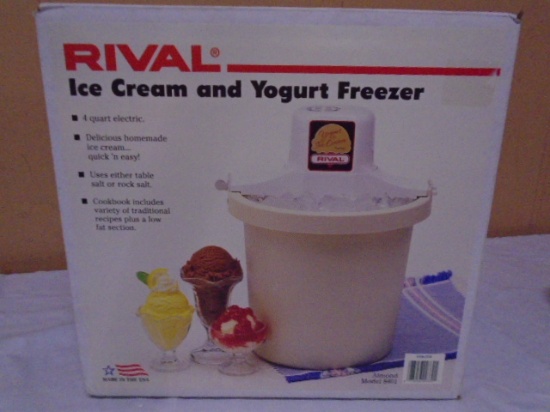 Rival Ice Cream and Yogurt Freezer