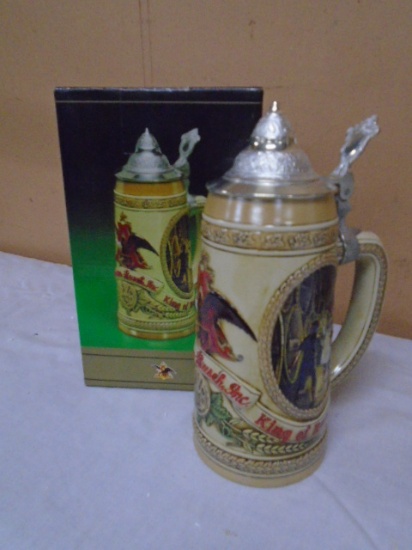 Budweiser King of Beers Limited Edition Stein