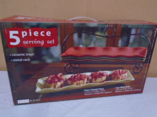Real Home 5 Pc. Serving Set