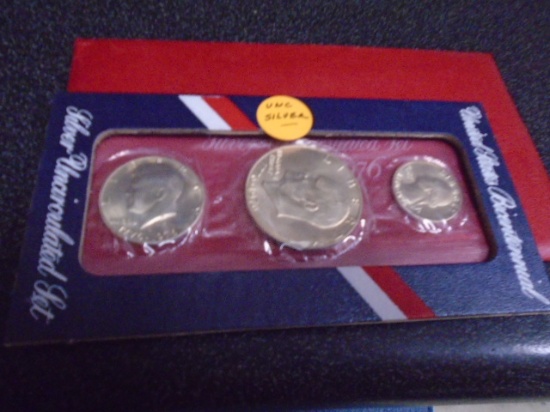 United States Bicentennial Silver Uncirculated Coin Set