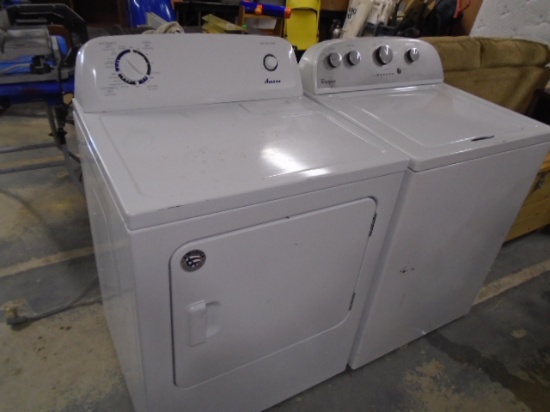 Whirlpool Washer & Amana Electric Dryer