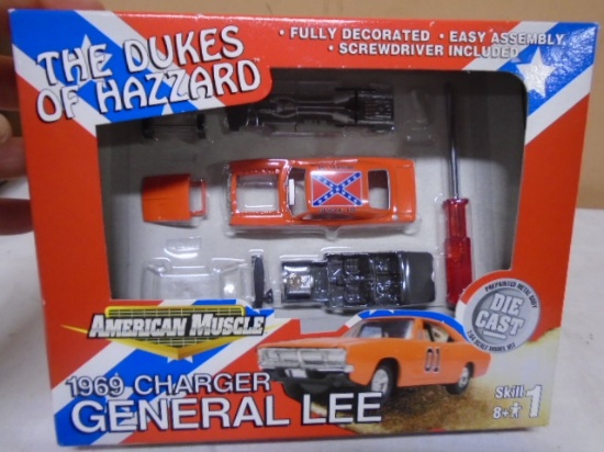 American Muscle 1:64 Scale Die Cast 1969 Charger General Lee Model Kit