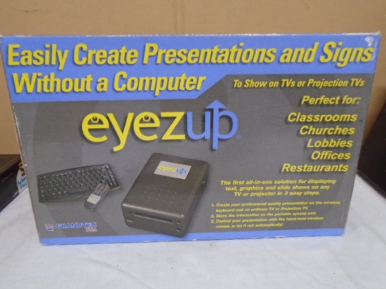 Eyezup Digital Signage Media Network Graphic Diplay Player