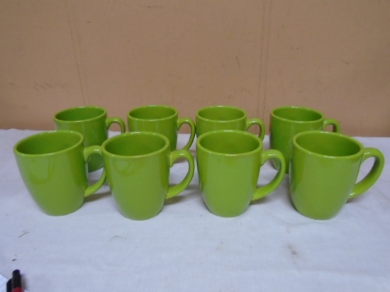 Set of 8 corelle Coordinates Stoneware Coffee Cups