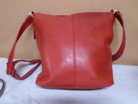 Tignanello Ladies Red Leather Purse