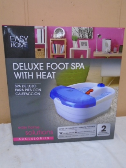 Easy Home Deluxe Foot Spa w/ Heat