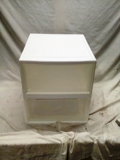 2 Plastic Storage Drawers 19" X 16"