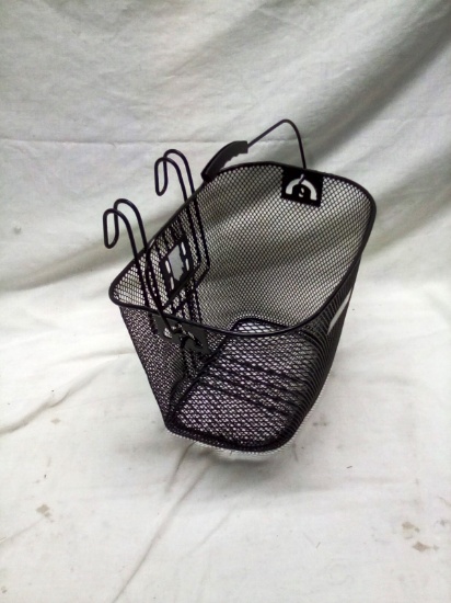 10"x10"x13.5" Wire Mesh Basket with Hangers and Handle