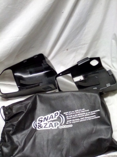 Snap & Zap Blind Spot Truck Mirror Extensions