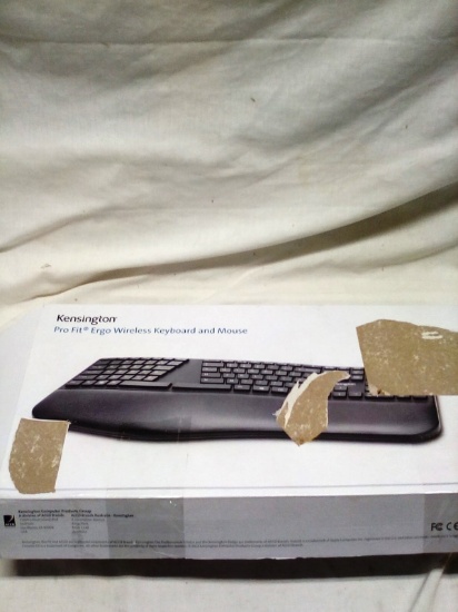 Kensington Pro Fit Ergo Wireless Keyboard and Mouse Set