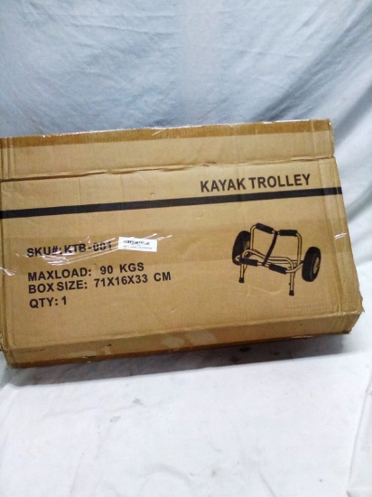 Kayak Trolley Item Appears New Unassembled in the box