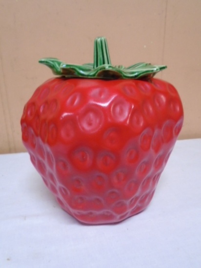 Vintage McCoy Strawberry Cookie Jar
