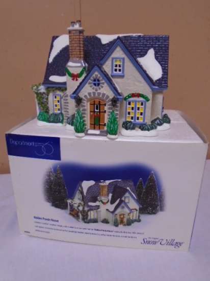 Department 56 Hidden Ponds House Hand Painted House