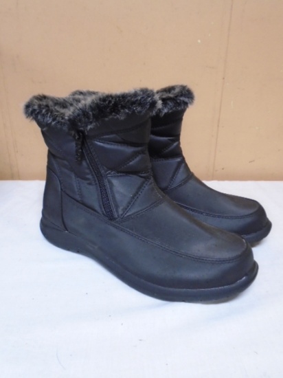 Ladies Totes Fur Lines Boots