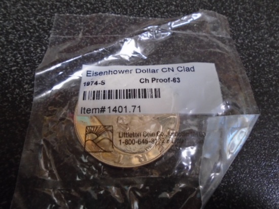 1974 S Mint Eisenhower Dollar