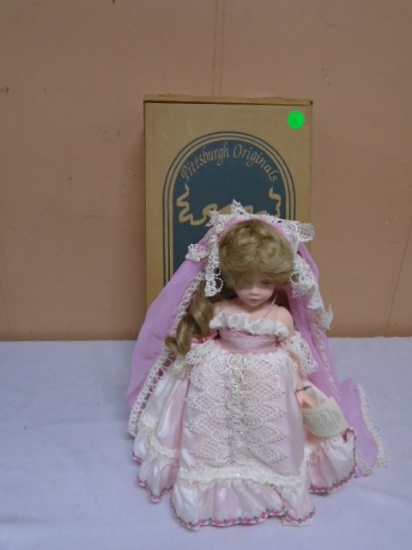 Pittsburgh Originals Sleeping Beauty Doll on Stand