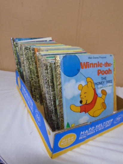 Large Group of Children's Little Golden Books