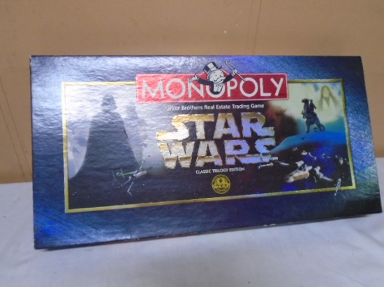 Starwars Classic Trilogy Edition Monopoly Game