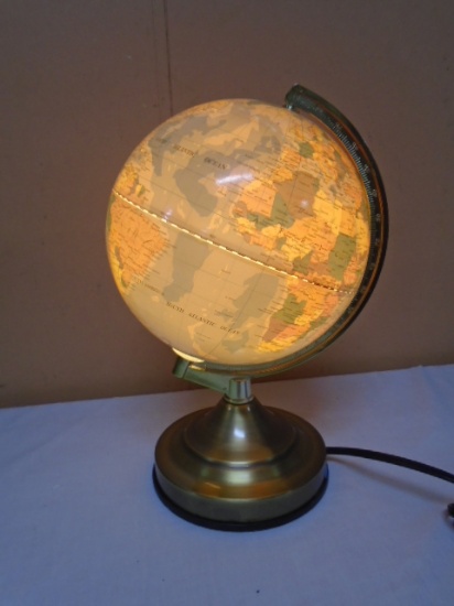 3-Way Touch Lighted Globe