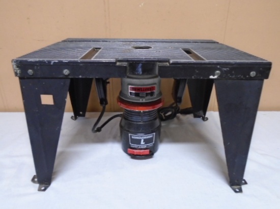 Router Table w/ 1 HP Craftsman Router