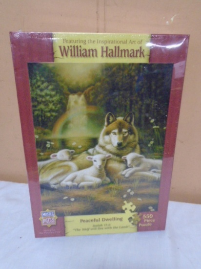 Willian Hallmark 550 Pc. "Peaceful Dwelling" Jigsaw Puzzle