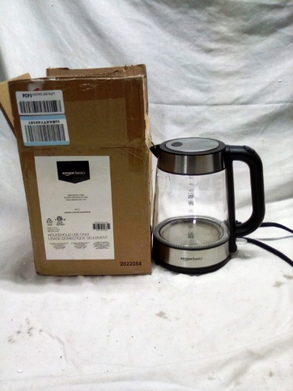 AMAZON BASICS GLSS ELECTRIC KETTLE