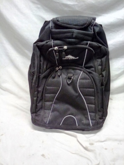 BLACK BACKPACK LAPTOP BAG