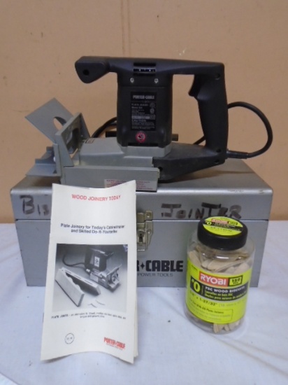 Porter Cable Model 555 Plate Jointer