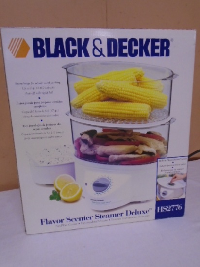 Black & Decker Flavor Scenter Steamer Deluxe