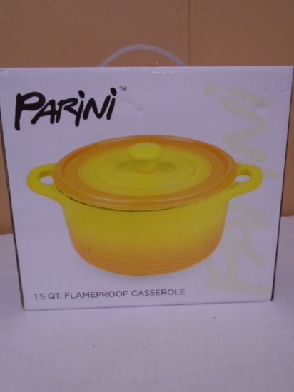 Parini 1.5qt Flameproof Casserole