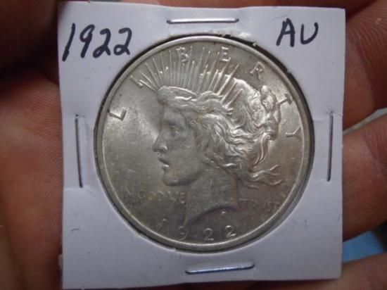 1922 Silver peace Dollar