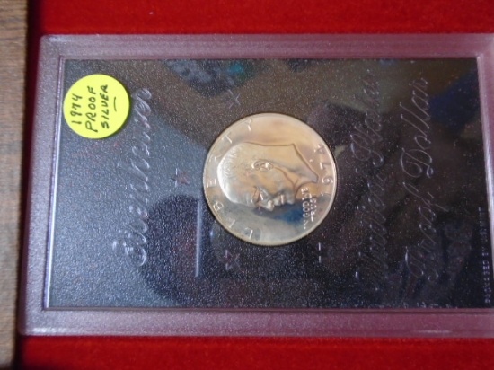 1974 Eisenhower Silver Proof Dollar