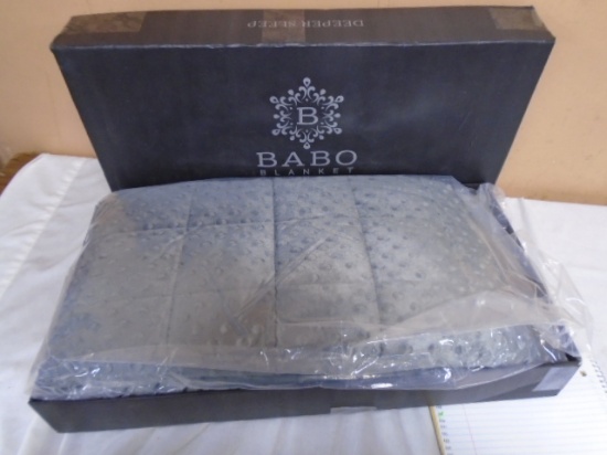 Babo Deeper Sleep Cooling Adult Weighted Blanket