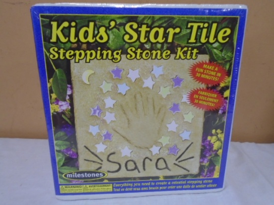 Kid's Star Tile Stepping Stone Kit