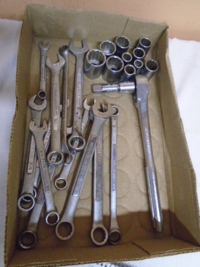 1/2" Drive Craftsman Ratchet and Craftsman Wrenches