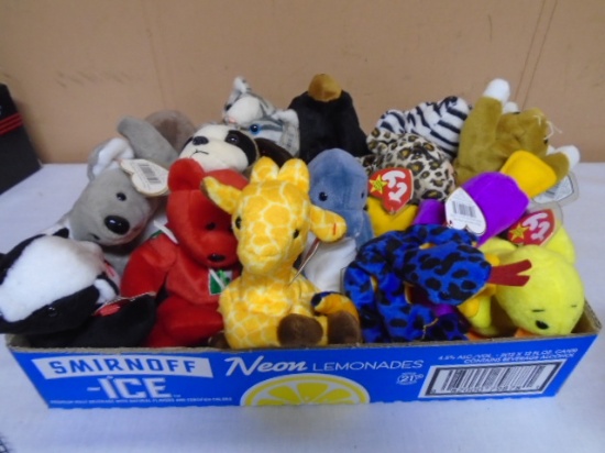 Group of 15 TY Beanie Babies