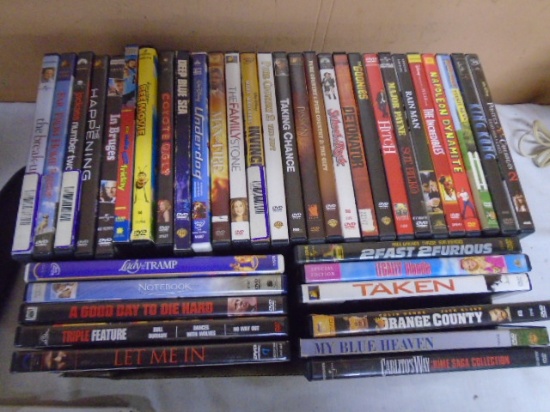 Group of 39 DVDs