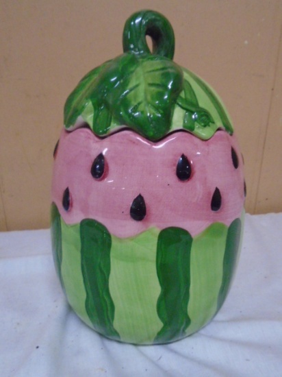 Watermelon Cookie Jar