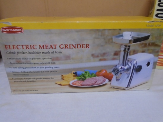 Back to Basics Electric Meat Grinder