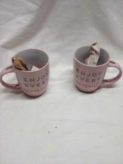 Pair of Inspirational Coffee Mugs